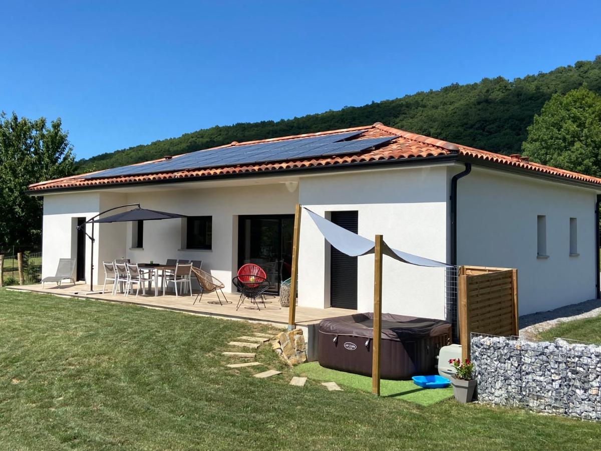 Villa Jacuzzi, Terrain De Petanque Et Aire De Jeux Vue Sur Les Pyrenees Seilhan Exterior photo
