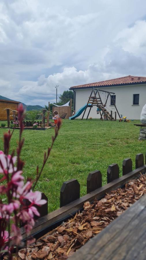 Villa Jacuzzi, Terrain De Petanque Et Aire De Jeux Vue Sur Les Pyrenees Seilhan Exterior photo
